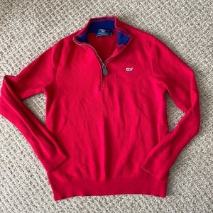 Boys Classic Quarter-zip sweater